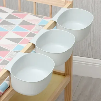 Cestino sospeso Letto Comodino Organizzatore di stoccaggio Parete Dormitorio Porta dell'armadio a castello Il sopra la camera del loft Tasca Rack Portariviste Dormitorio Rail