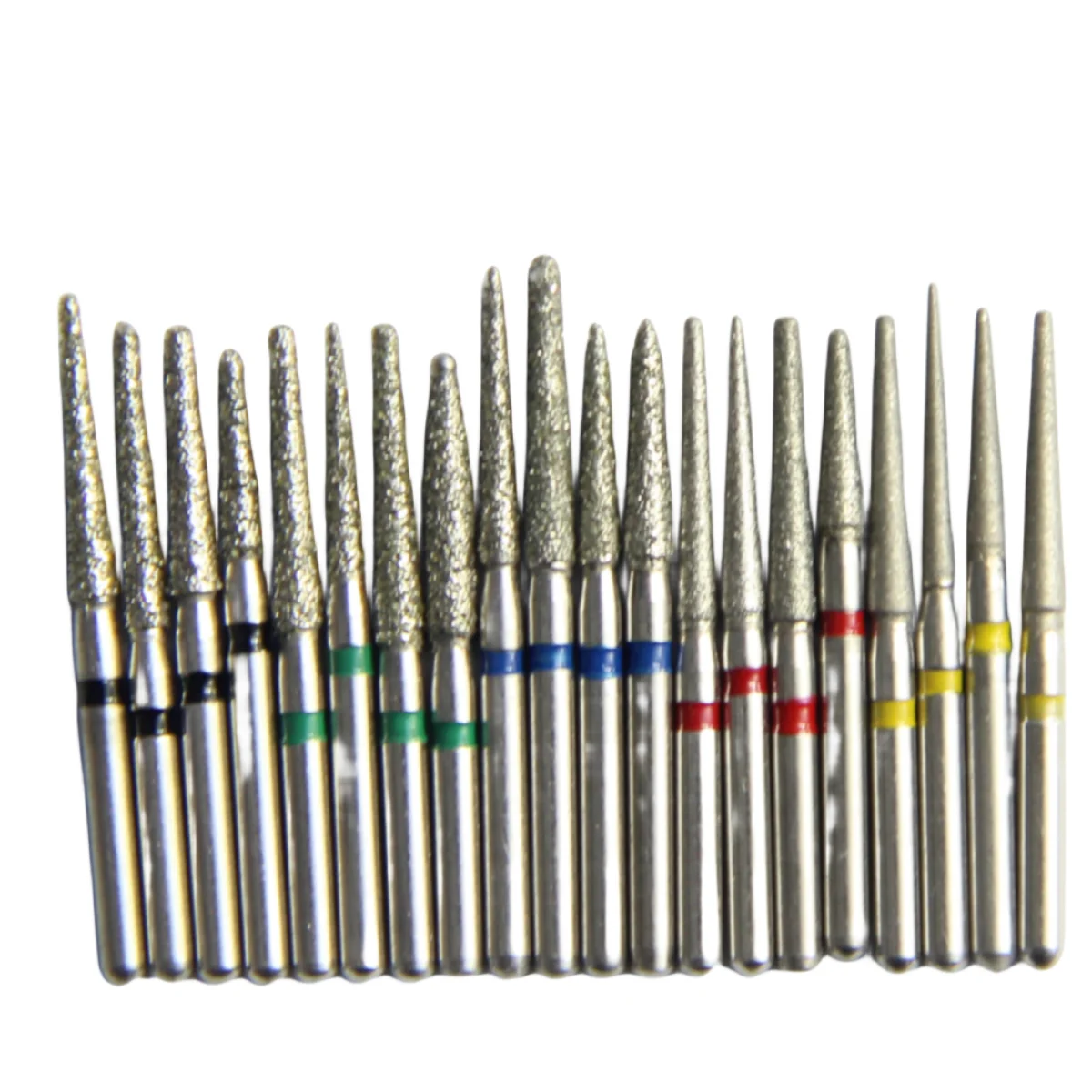 10 pcs/lot TR Type Dental Diamond Bur High Speed FG 1.6mm Polishing Bur Strawberries Drills Dentist Tools