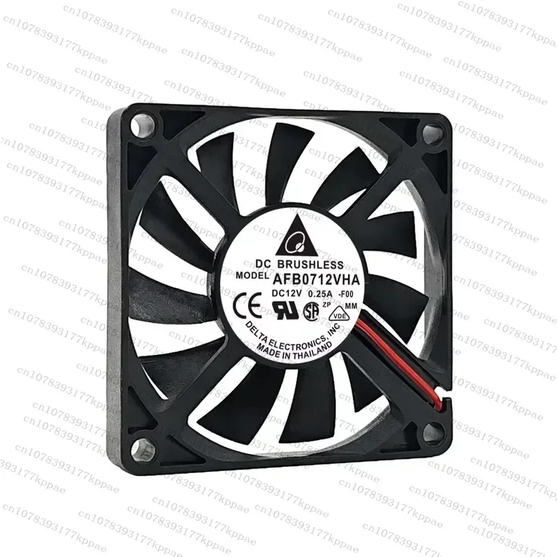 1PCS for for Delta 7cm 12V DC Cooling Fan 3 Wire 4 Wire Silent Inverter Brushless Cooler 7010 7015 7020 7025
