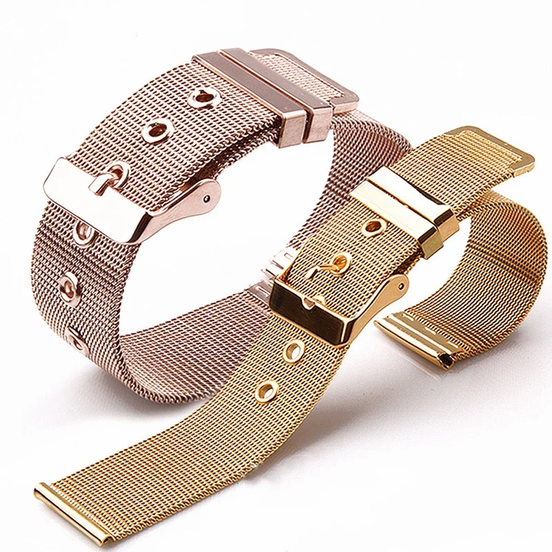 Milanese Mesh Metal Strap for Samsung Galaxy Watch 3 41mm 45mm band Watchband for Huawei Watch GT 2 Pro/46mm Pin Buckle Bracelet