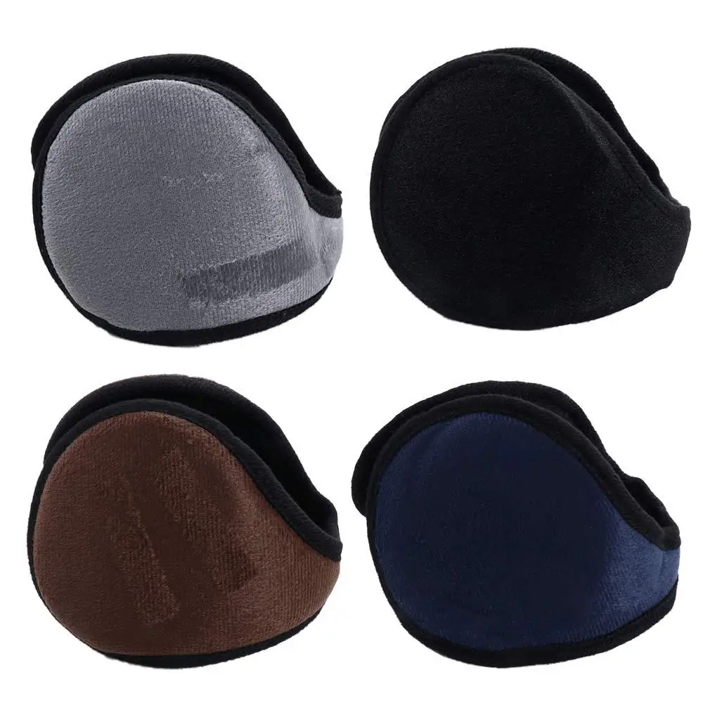 Comfortable Soft Keep Warmer Thicken Solid Color Earflap For Male For Female  Earmuffs Ear Warmers Ear Cover Earcap