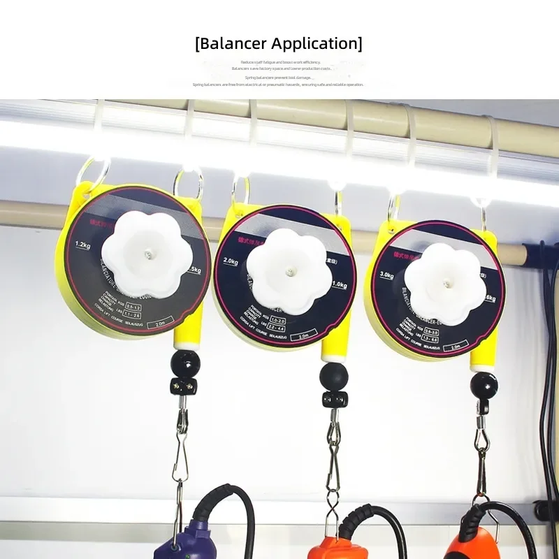 for Electric Screwdriver Balancer Spring Batch Puller Hook for Pneumatic Air Screwdriver Batch Holder Assembly Tool