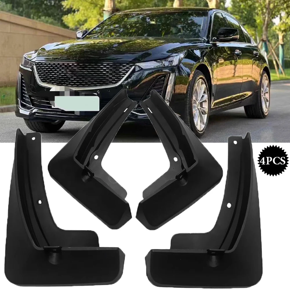 

New upgrade Fender For Cadillac CT5 2020 2021 Mudguard Mudflaps Splash Fender Automobile Trim Panel Car Accessories