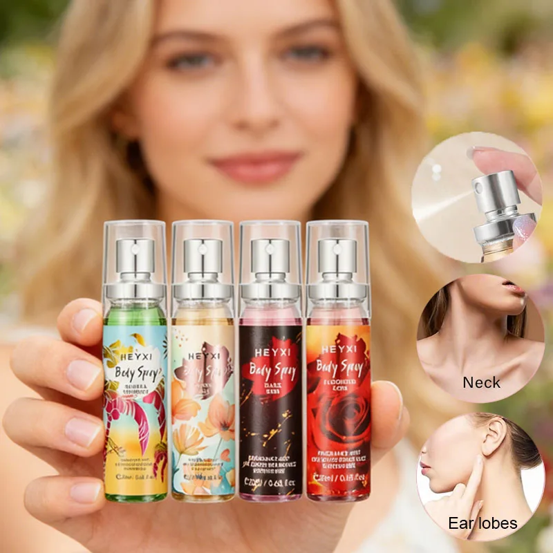 Flower Fragrance Spray, Lasting Fragrance, Suitable for Body and Hair, Increase Self-Confidence, Suitable for Daily and Work