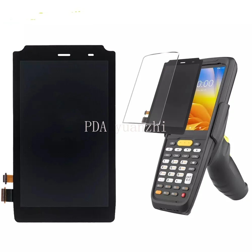 LCD with touch screen for zebra mc2200 mc2700,complimentary 2pcs glass film