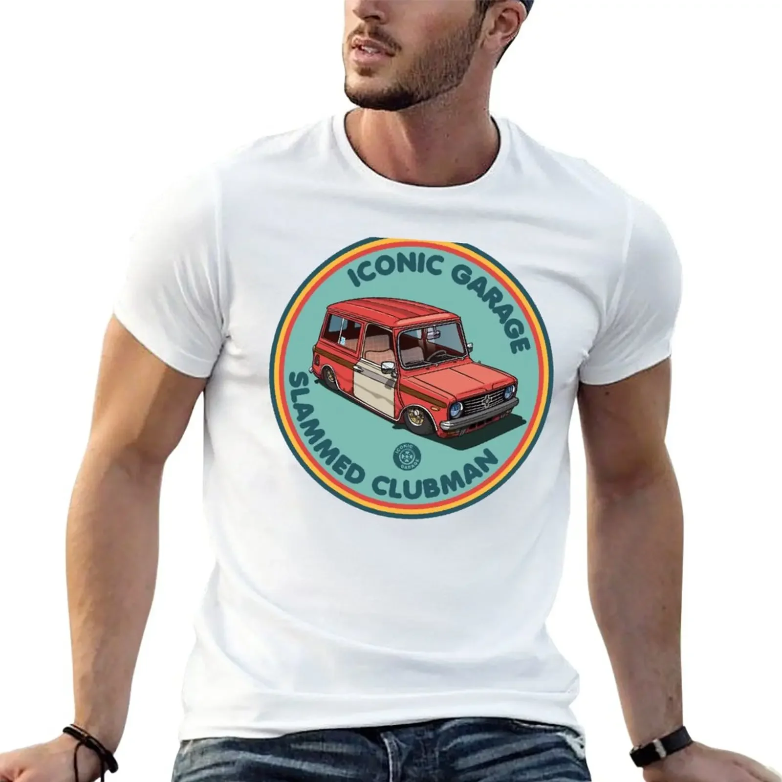 New Slammed Clubman T-Shirt new edition summer top quick-drying summer clothes t shirt men 100℅ cotton