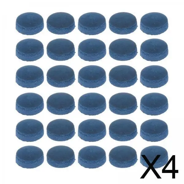 

Billiard Cue Tips Repair Tool 10mm Blue Artificial Leather Snooker Cue Head for Universal Billiard Cue Stick Accessories