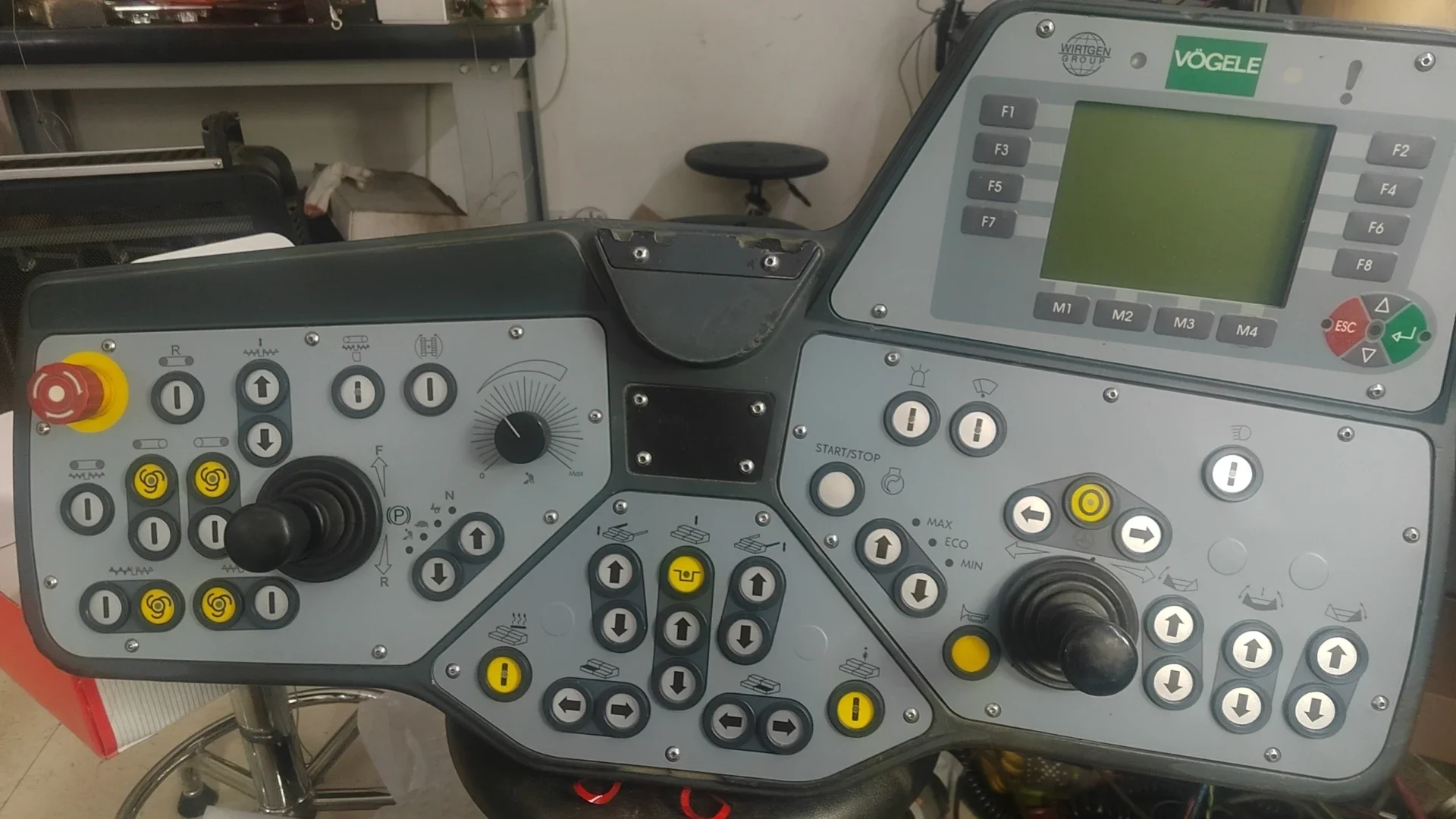 ينطبق على ملحقات رصف الأسفلت فيلم لوحة التحكم Vogel لـ S1800/s2100/s1600-2/-3 Paver Kawalan Penyebar Asfalult #6