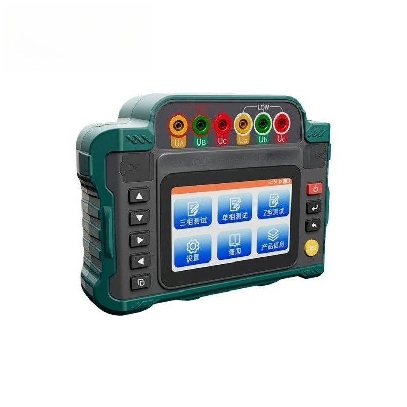 ES6030 TTR Tester Transformer Turns Ratio Meter Digital Single Three Phase High Accuracy