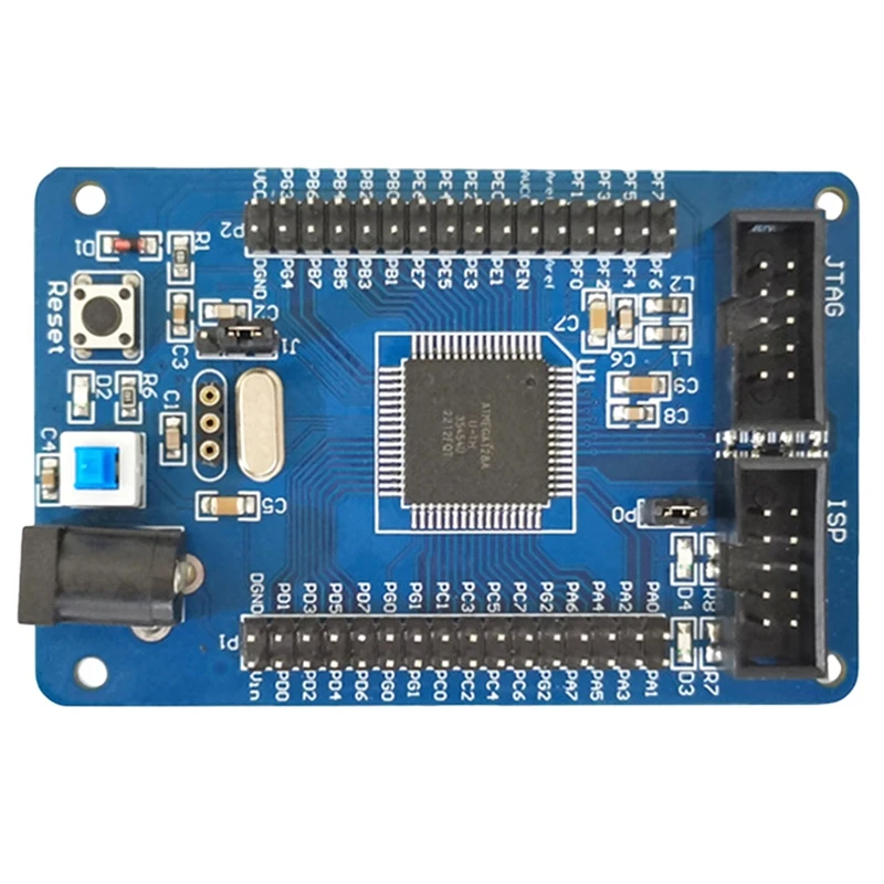 ATmega 128 ATMega128 AVR Minimum Core System Development Board AVR Single-Chip Microcomputer System Board Module ISP
