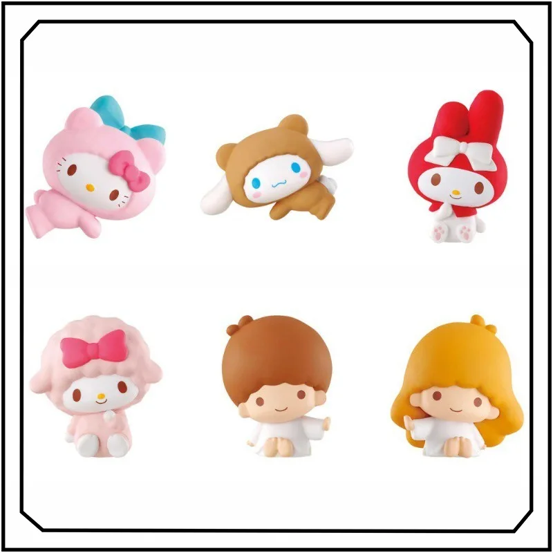 

Кабель для передачи данных Bandai Cinnamoroll Hug The Data Cable Gashapon, милый мультяшный USB-кабель, украшение, подарок