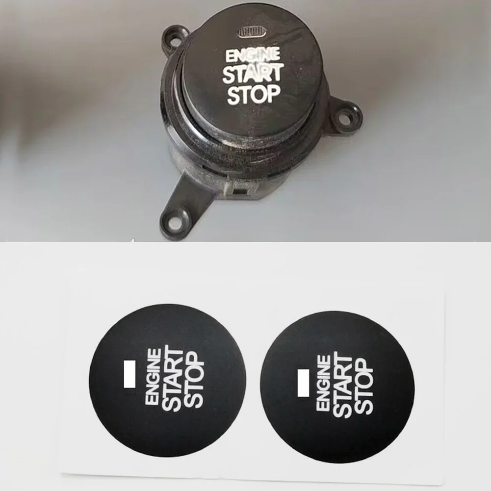 For Hyundai Ix35 Switch Repair Decal Ignition Stop Switch Car Button Repair Vinyl Decal Sticker Overlay Film Lettering Visible