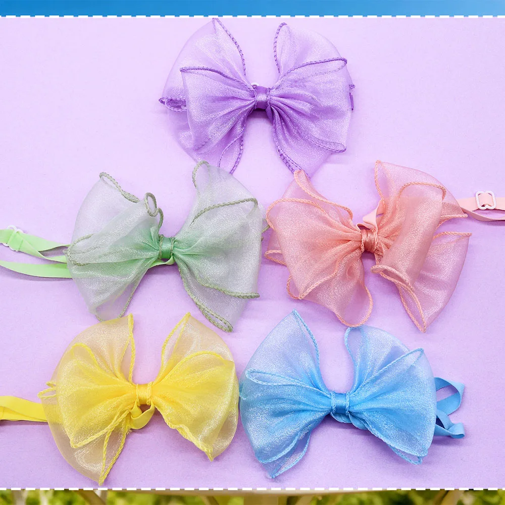 Lazos para perros y gatos – 30 unidades color sólido para la cabeza - imagen 3