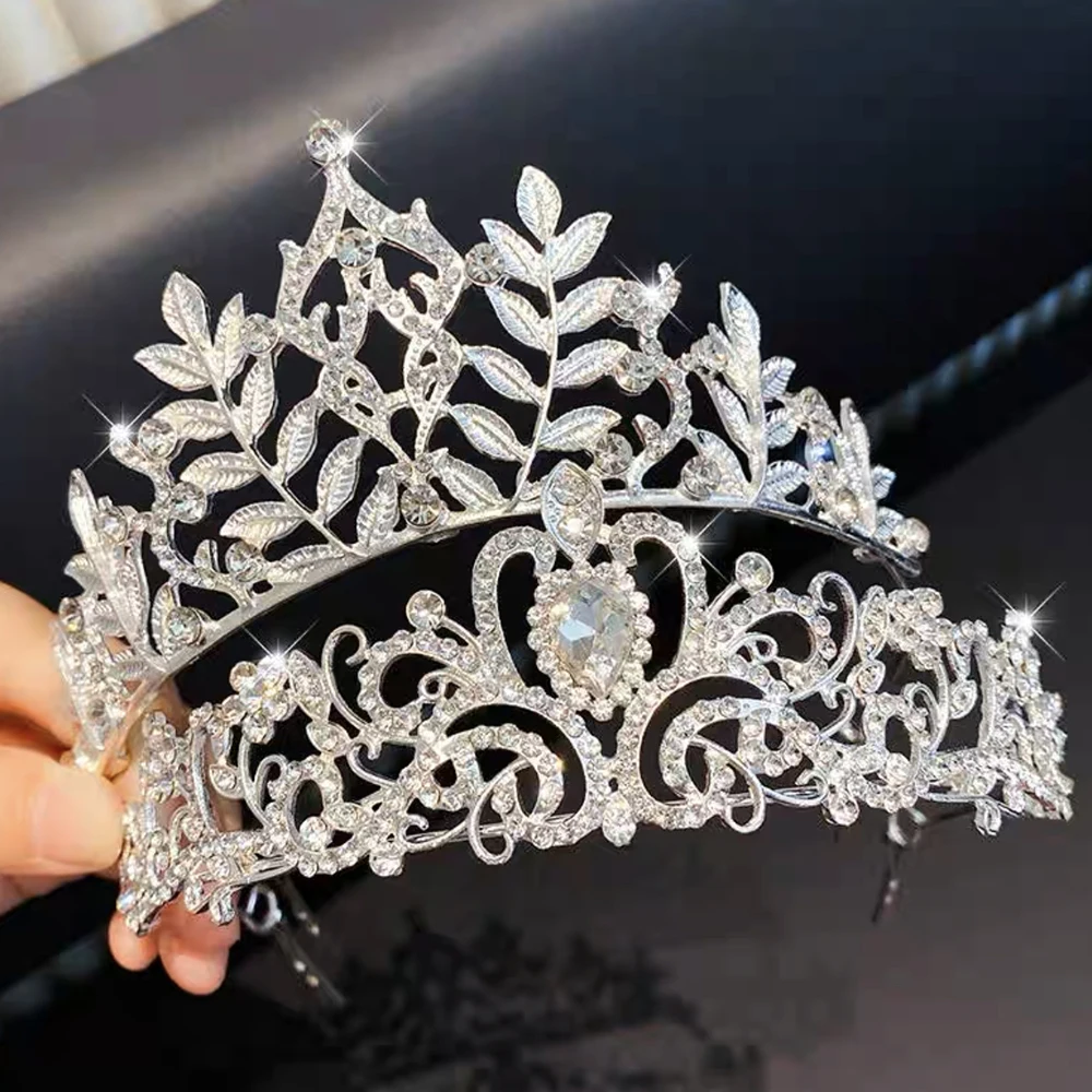 Elegant Bridal Crown Headband Headband Bridal Party Crown Wedding Party Accessories Ladies Fashion Hair Accessories Gift Jewelry