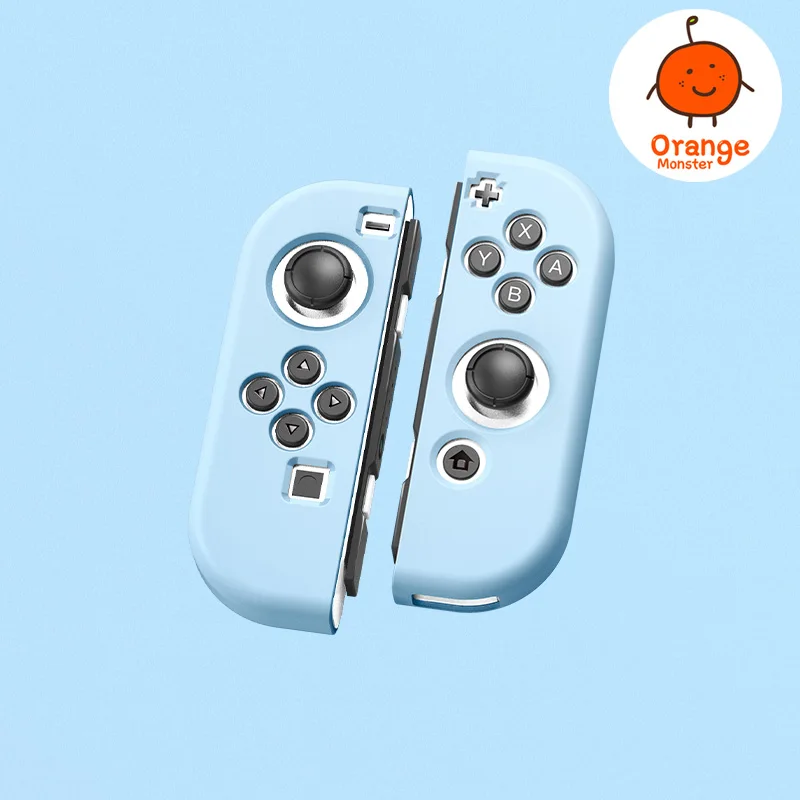 2Pcs/Box Soft Protective Cap Controller Grip Decorative Cover For NS Joy-con Swith/Oled With TPU Material Anti-drop Case