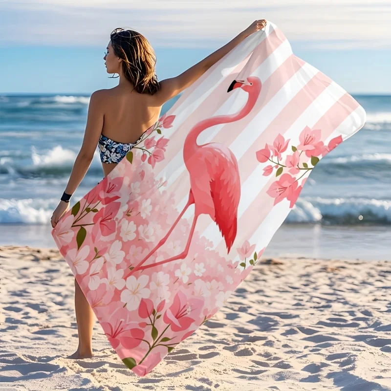 Newest Beach Sand Towel Star Rainbow Cute Unicorn Print Beach Towel Colorful Swimming Microfiber Towel Quick Dry Travel Towel