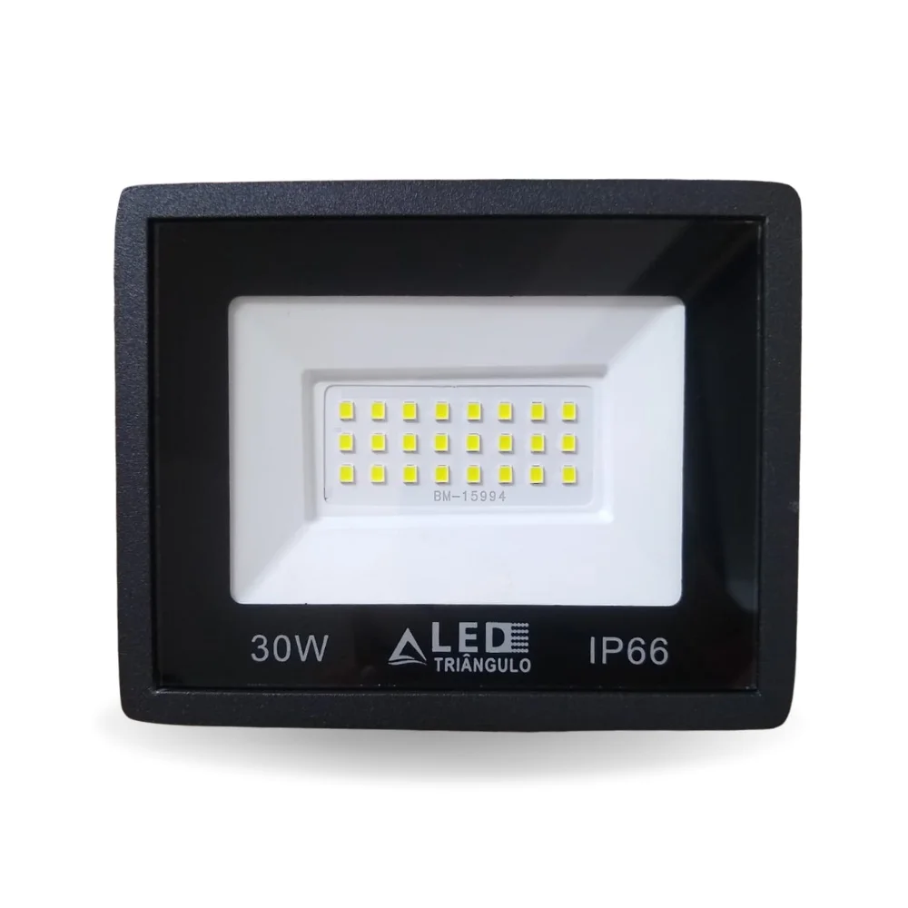 Reflector Led Spotlight 30W Biv IP66 Cold White Proof D'agua