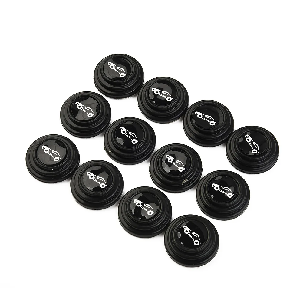 Anti Collision Pad for Car Door, 12PCS Sound Insulation Gasket, Waterproof and Temperature Resistant Silicone Material