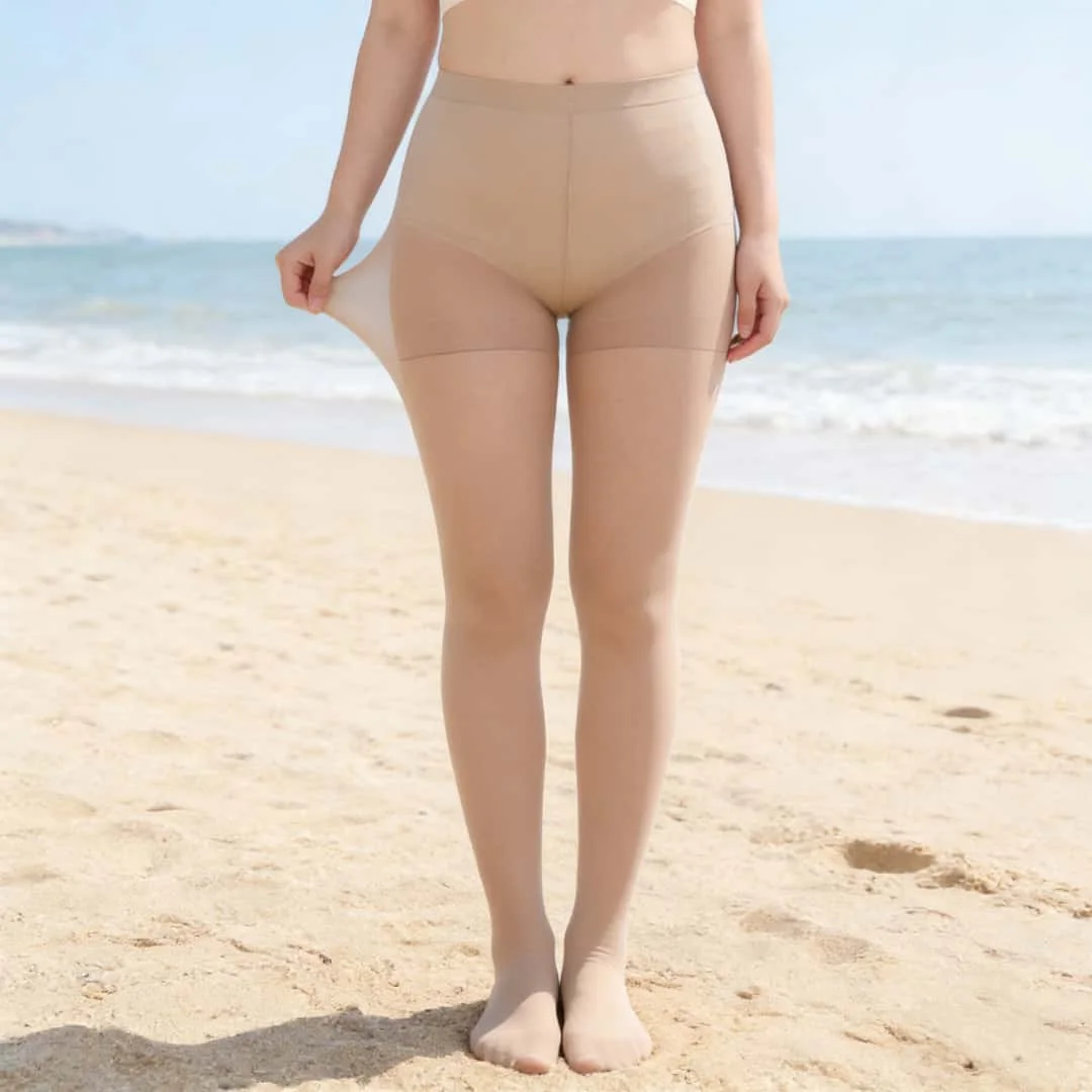 15D Plus Size Tights Women Black 2026 NEW Summer Thin Sheer Pantyhose Slimming Legs Stockings Office Business Casual Wear Hose