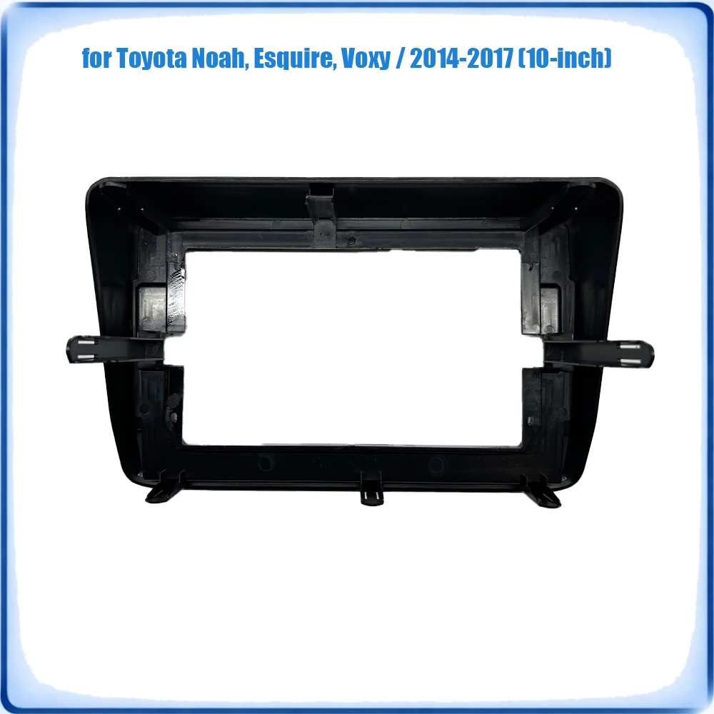 Car Radio Fascia Frame For Toyota Noah Esquire Voxy 2014-2017 10 inch Wiring Harness Power Cable Plug & Play No Cutting