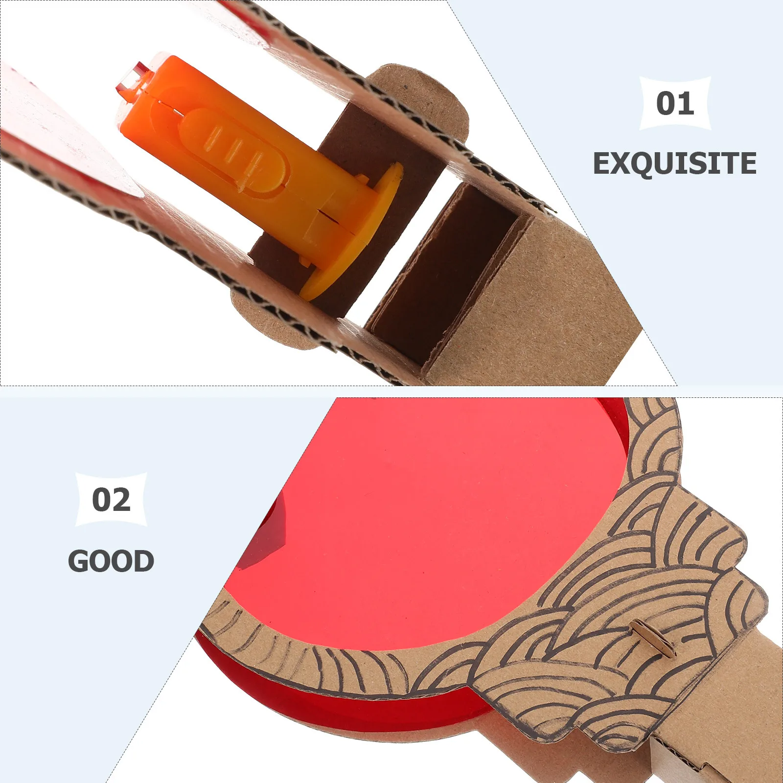 1Set Artificial Torch Making Kit for Children DIY Performance Props Fun Birthday Party Gift Idea