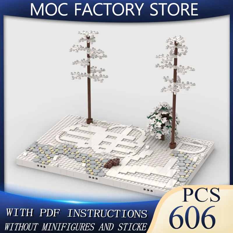 

Popular Star Model Moc Building Block Modular Winter Village Model Display for Set 10325 Technology Brick DIY Assembly Toy Gift
