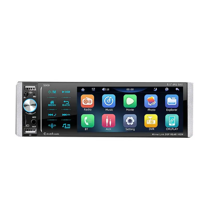 

Exclusive 1Set 5009 Car MP5 Player Car Radio Multimedia Player Touch Screen Audio Receiver Car Supplies