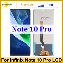 Original Display For Infinix Note 10 Pro X695 LCD Touch Screen Note 10 Pro NFC X695C Digitizer Assembly Replacement Parts