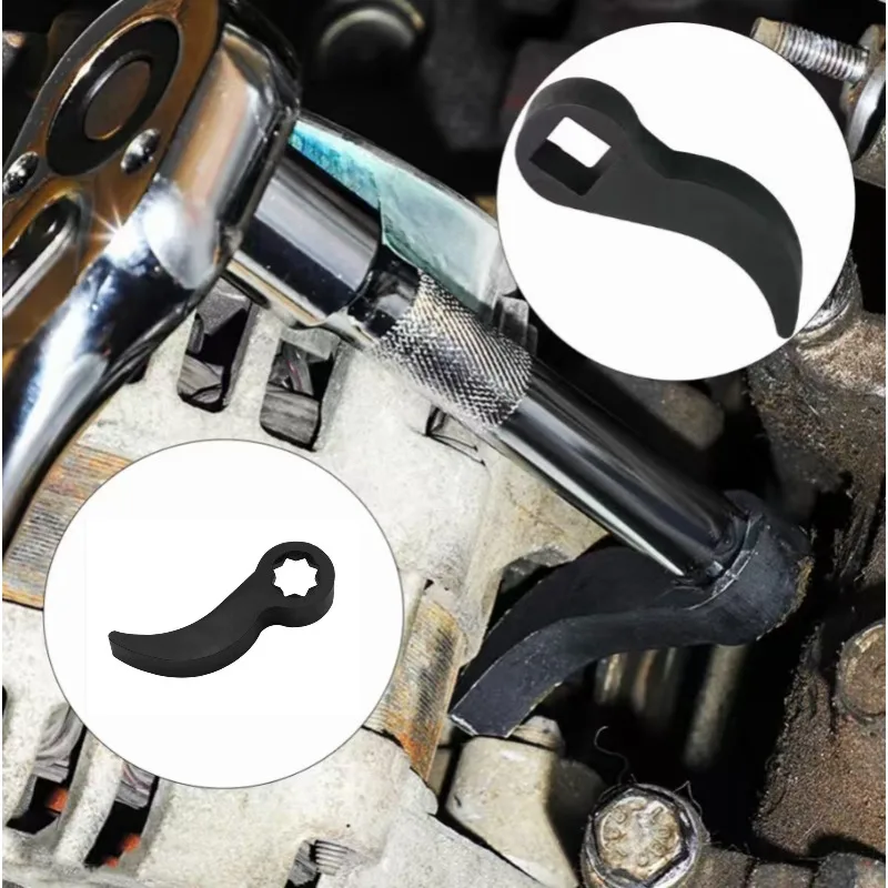 

1/2-угольный утолщенный адаптер для разборки половинной оси, адаптер для подъема, используемый для гаечных ключей, инструмент для разборки оси, ремонта