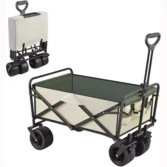 

Multifunctional Portable Garden Outdoor Folding Camping Trolley Large Capacity Travel Camping Trolley