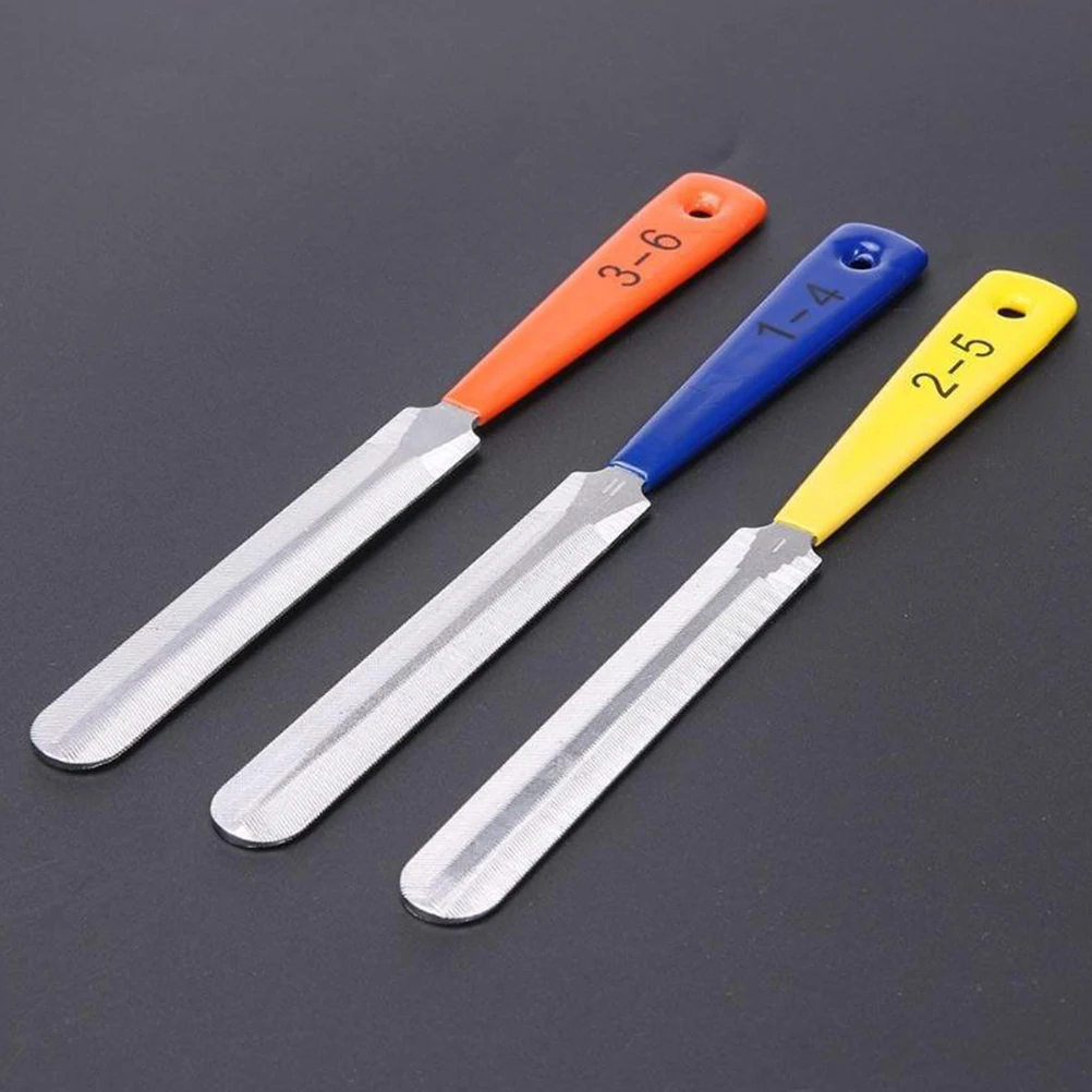 

3 Pcs Guitar File Modifying Tools for Guitars Files Nut Repair Electric on The Lap