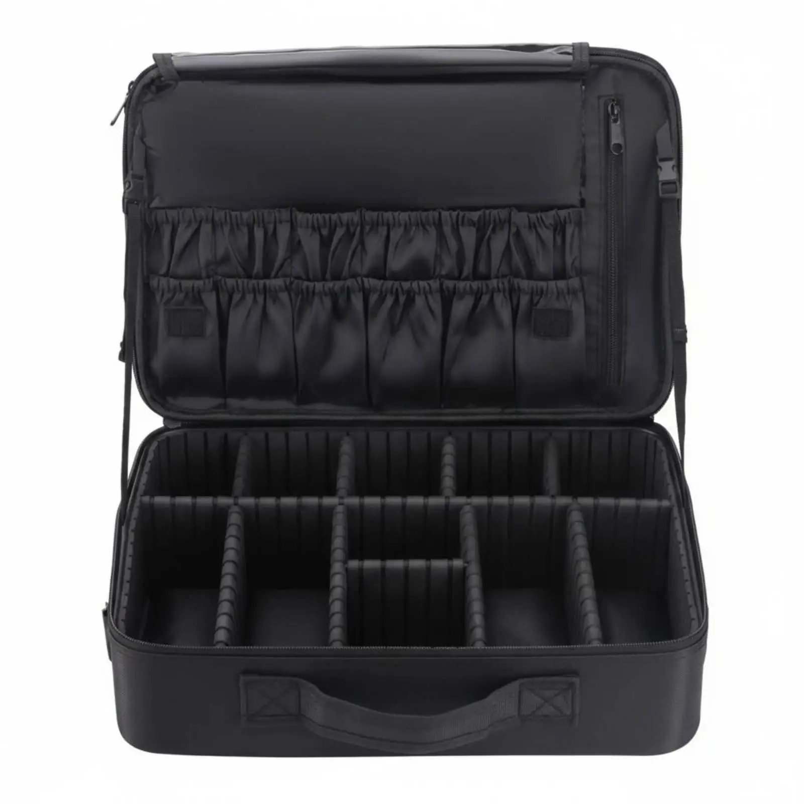 Heavy Duty Reinforced Utility Pouch Canvas Tool Storage Bag for Electrician Maintenance Large Capacity