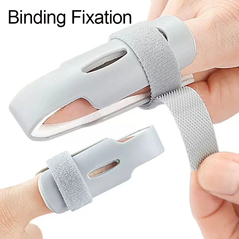 1Pcs Medical Adjustable Finger Splint Corrector Support-Prain Dislocation Fracture Finger Splint-Finger Fixed Splint Trainer