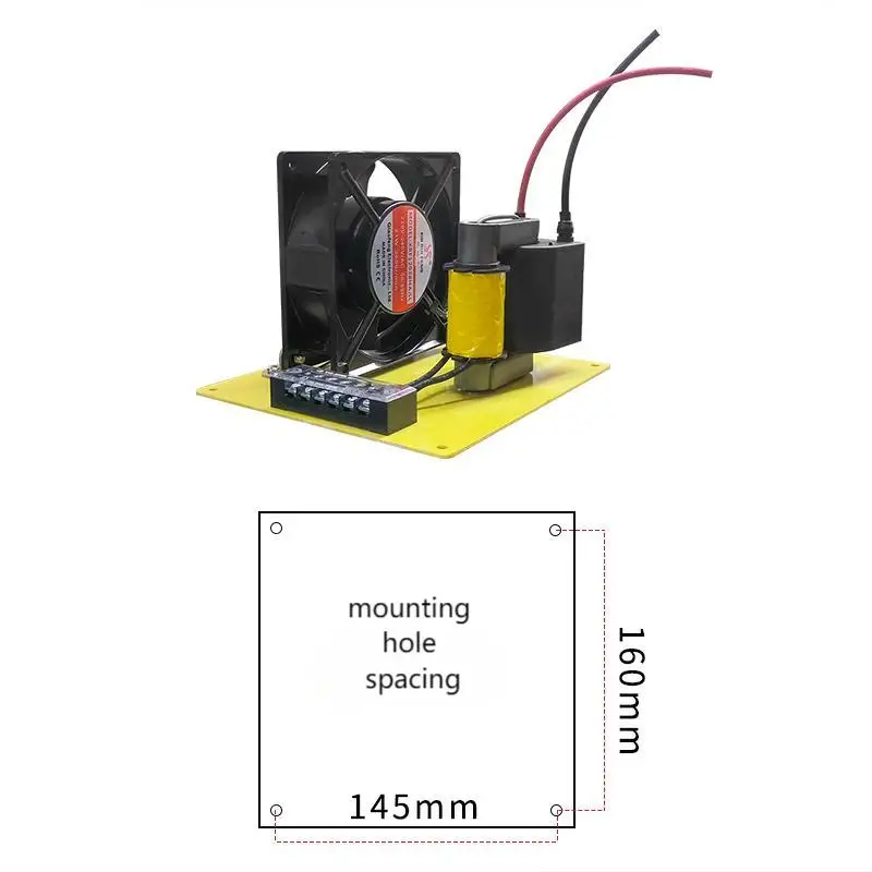 منقي مياه المزرعة لتنقية الهواء، مجموعة مولدات الأوزون لمعالجة المياه 100 جرام لتربية الأحياء المائية