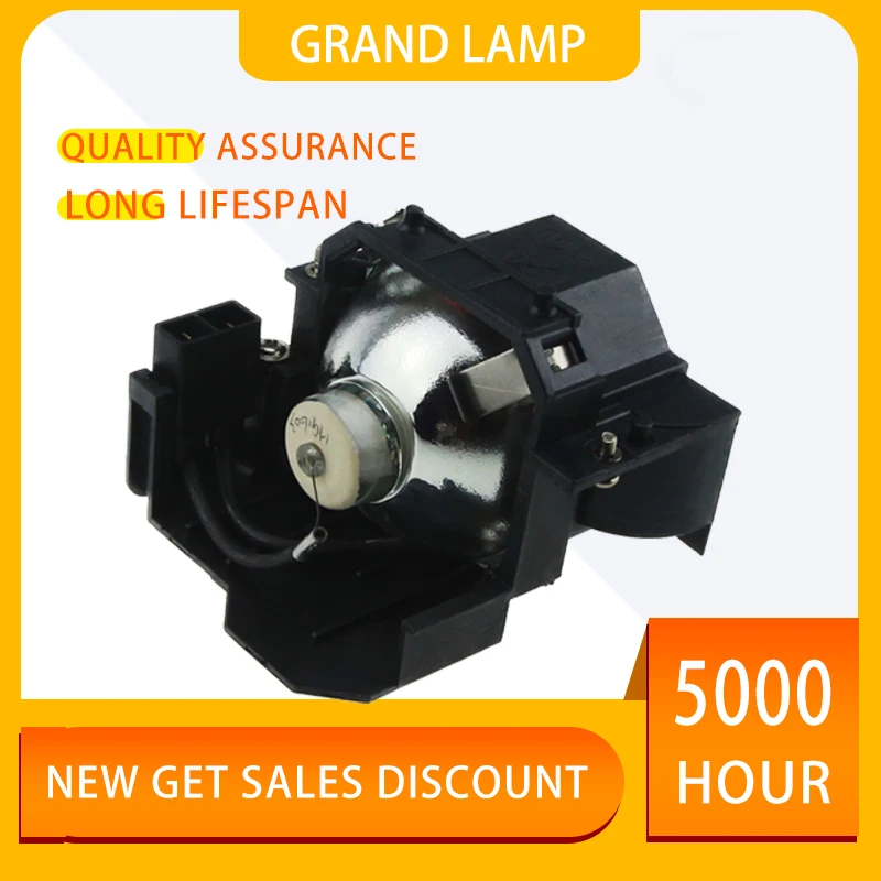 

Высококачественная лампа для проектора ELPLP41, совместимая с моделями PowerLite s5, s6, s6+, 77c, 78, ex21, ex30, ex50, ex70, eb-s62, EMP-s5, h283a, h284a