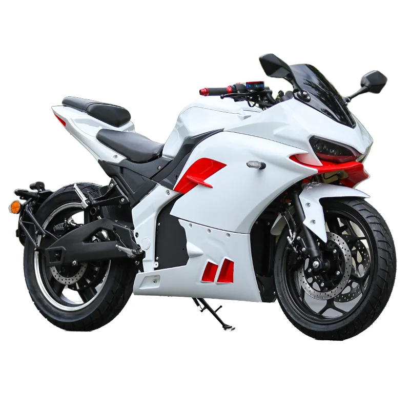 Luyuan Electric Motorcycle Newbot Storm 5000W 72V 120km/h Fast Speed Sports Racing Electric Motorcycles Motorbike with QS Hub