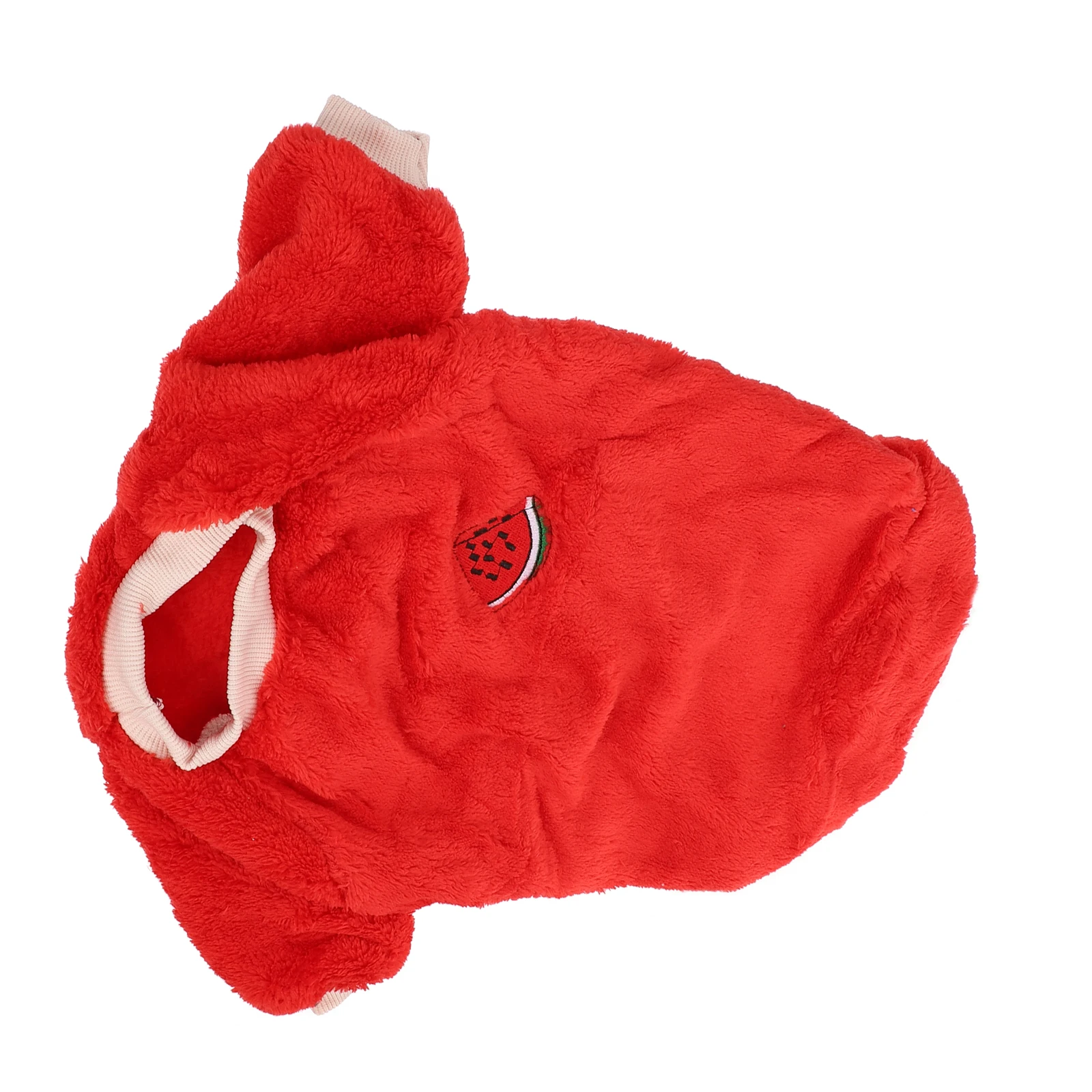

Pet Warm Clothes Winter Dog Clothing Costumes Outfits for Dogs Apparel Cartoon Supplies Fruit Pattern Puppy