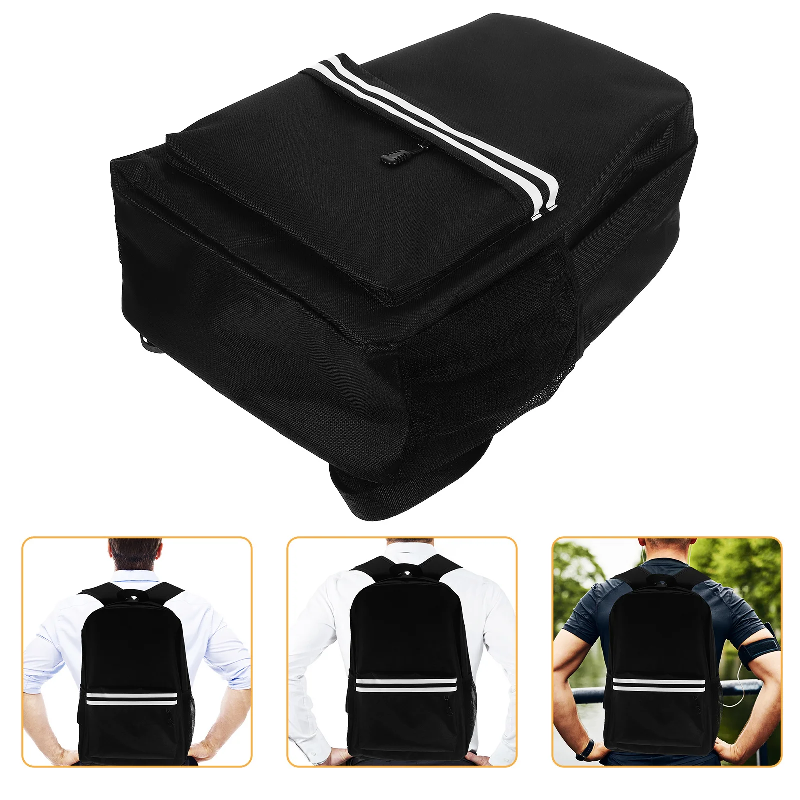 

Laptop Backpack Oxford Cloth for Men Business College School Computer Leisure Book Bag High School Backpack