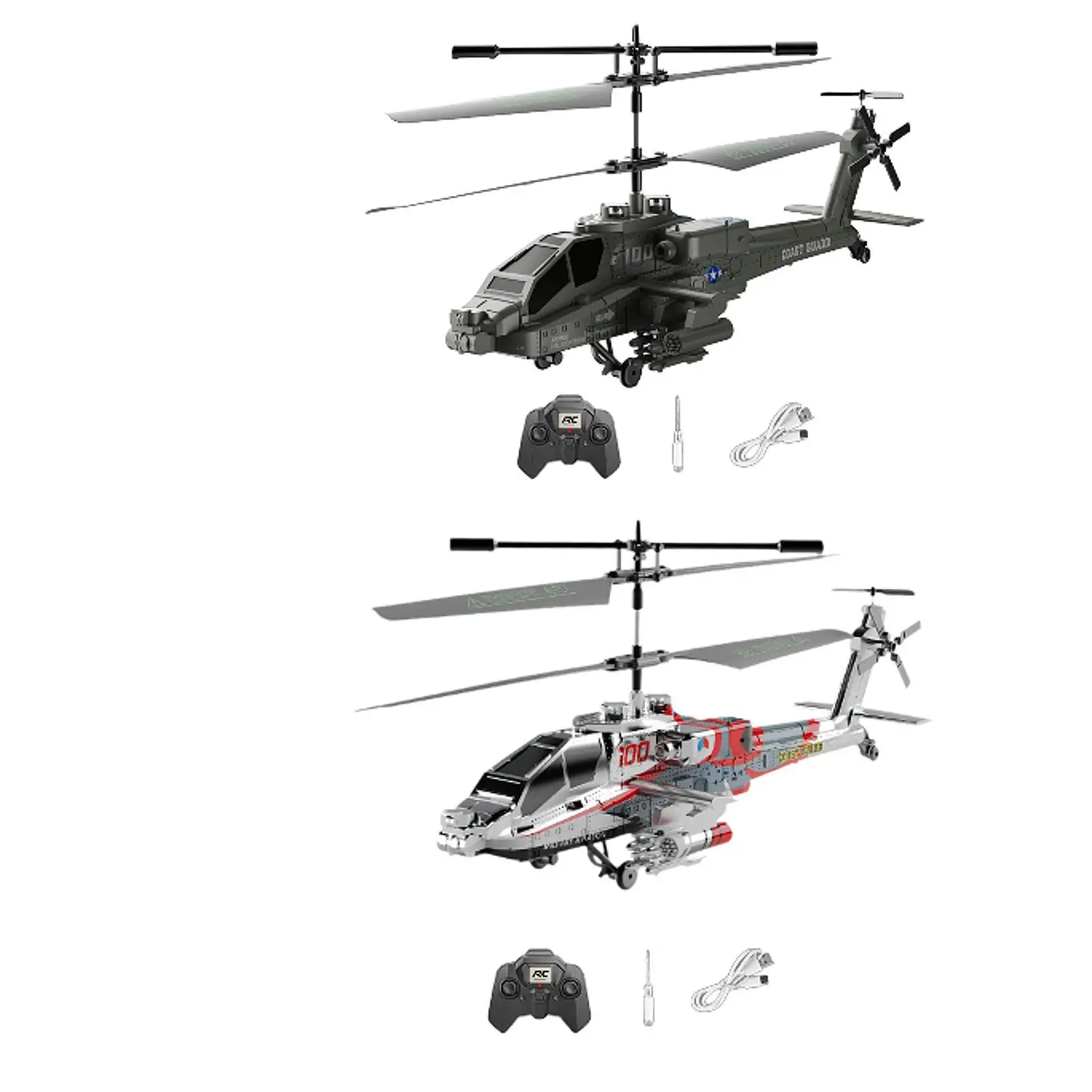 Remote Control Helicopter 1 Key Take Off/landing RC Helicopter with Lights for Beginner Boys and Girls Adult Kids Birthday Gift