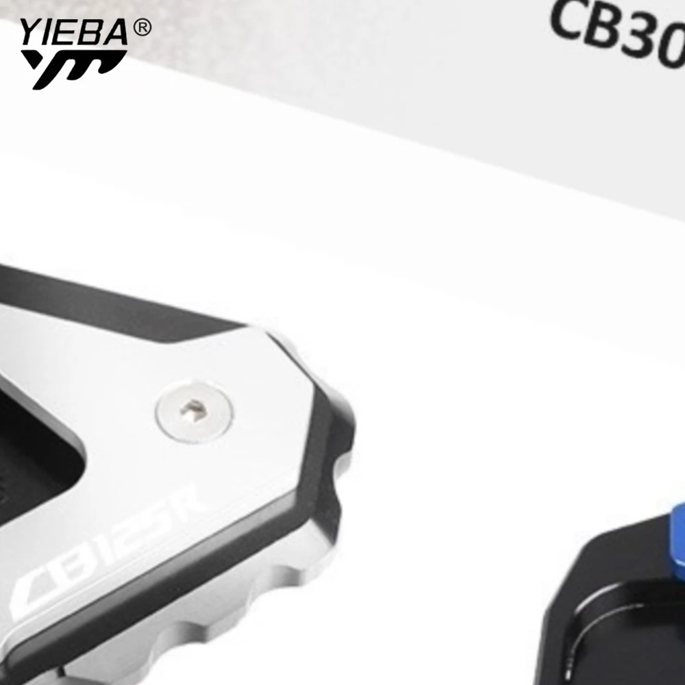 

FOR HONDA CB400X CB300R CBR300R CB125R 2017-2025 2024 2023 2022 2021 Motorcycle Side Stand Enlarger Kickstand Enlarge Plate Pad