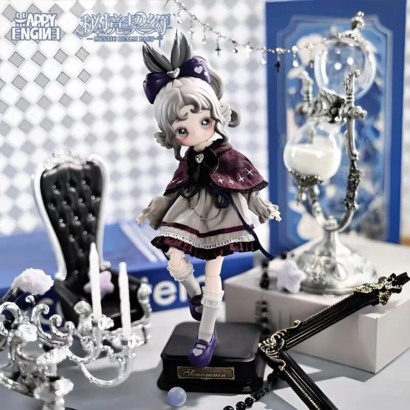 The Lulu Elf Story Mystic Realm Pact Blind Box 1/8 Scale BJD Articulated Doll Cute Desktop Ornament