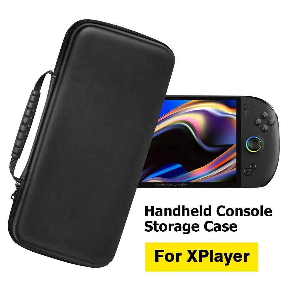 For OneXPlayer Storage Case Handheld Gaming Console Leather Pattern Waterproof And Anti Fall Handbag For Carrying Case