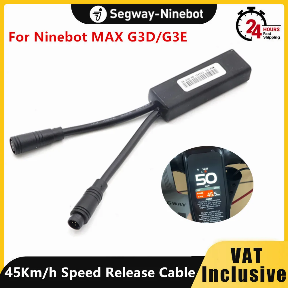 Cavo di rilascio di velocità personalizzato 45 km/h per Ninebot di Segway MAX G3 E/MAX G3 D Scooter elettrico che rompe la linea di velocità