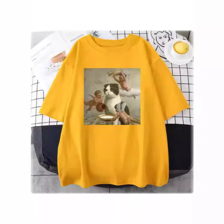 

Angel Crown 3D Printed Men's Personalized Casual Round Neck T-shirt Full Math Short Sleeve T-shirt