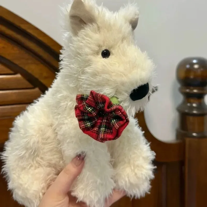 

Jelly Confession Rose Kawaii West Highlands Plush Doll For Girls, Children, Scottish Terriers Festival And Birthday Gifts