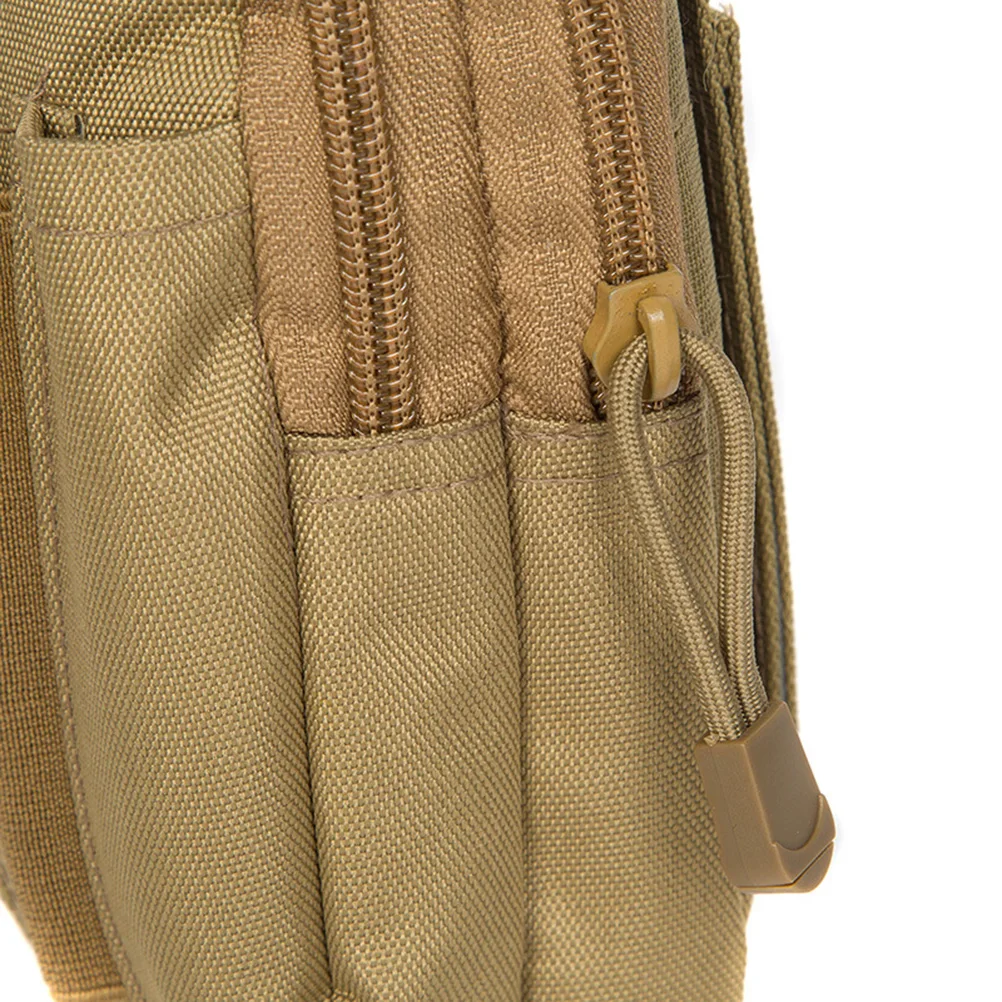 

Waterproof Waist Pack Lightweight Durable Oxford Cloth Belt Bag With Headphone Hole For Running Travel Outdoor Sports Military
