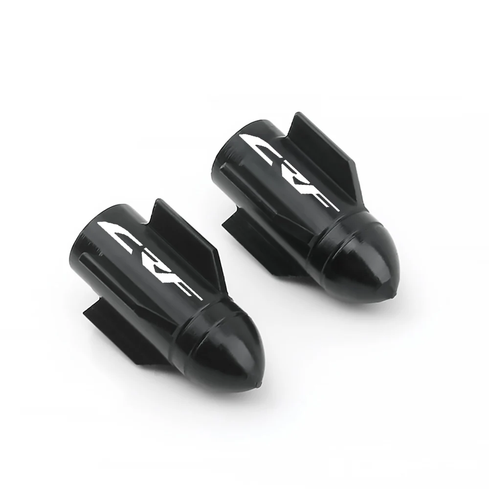 لهوندا CRF250R CRF450R CRF450X CRF 250 450 R CNC سبيكة اكسسوارات دراجة نارية عجلة قضيب صمام إطار التوصيل قبعات غطاء