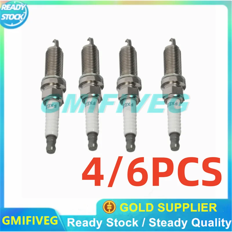 22401-EW61C FXE22HR11 Dual Iridium Spark Plug For Nissan Infiniti 3.5L V6 22401 EW61C 22401EW61C FXE22HR-11 267700-5830