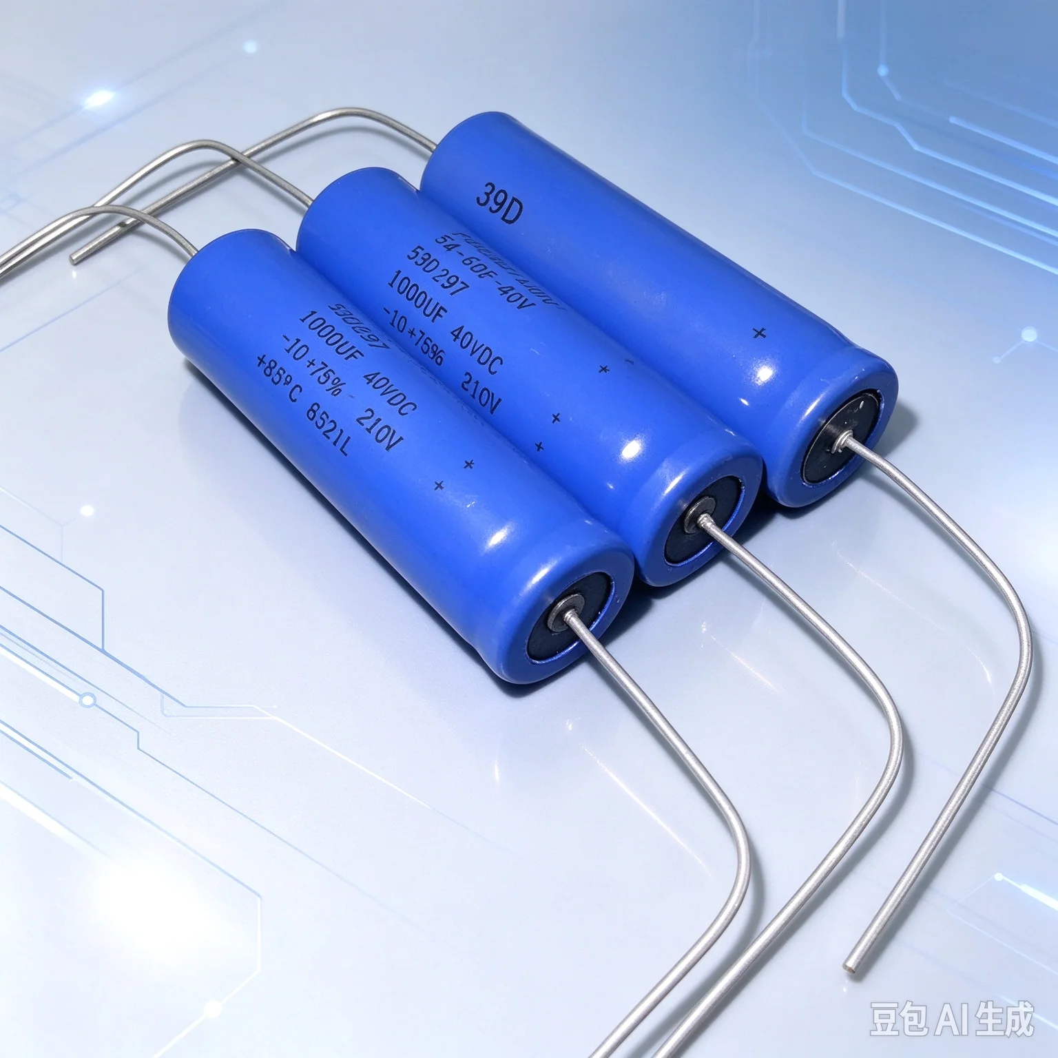 Fresh for SPRAGUE 39D 1000UF 40V Tube Amp Audio Filter Capacitor  10pcs