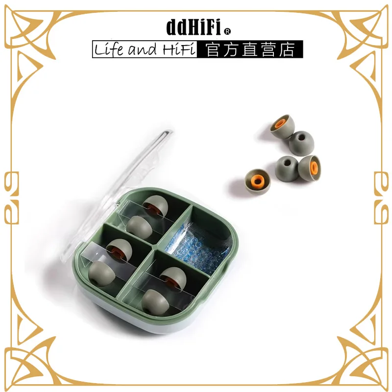 

Силиконовые насадки для наушников ddHiFi ST35, мягкие и удобные, с чехлом для хранения